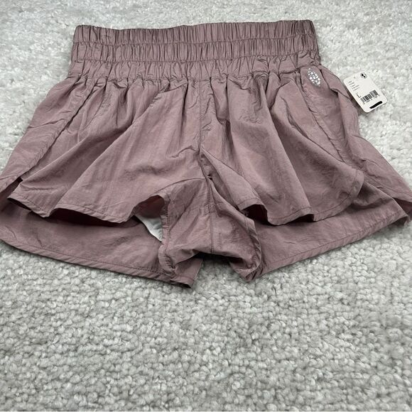Free People Movement The Way Home Short Moonlight Mauve Pink NEW - Picture 8 of 9